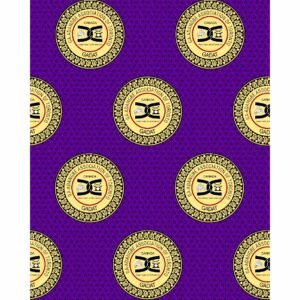 Ga Adangbe Association of Toronto 25th Anniversary Purple Cloth